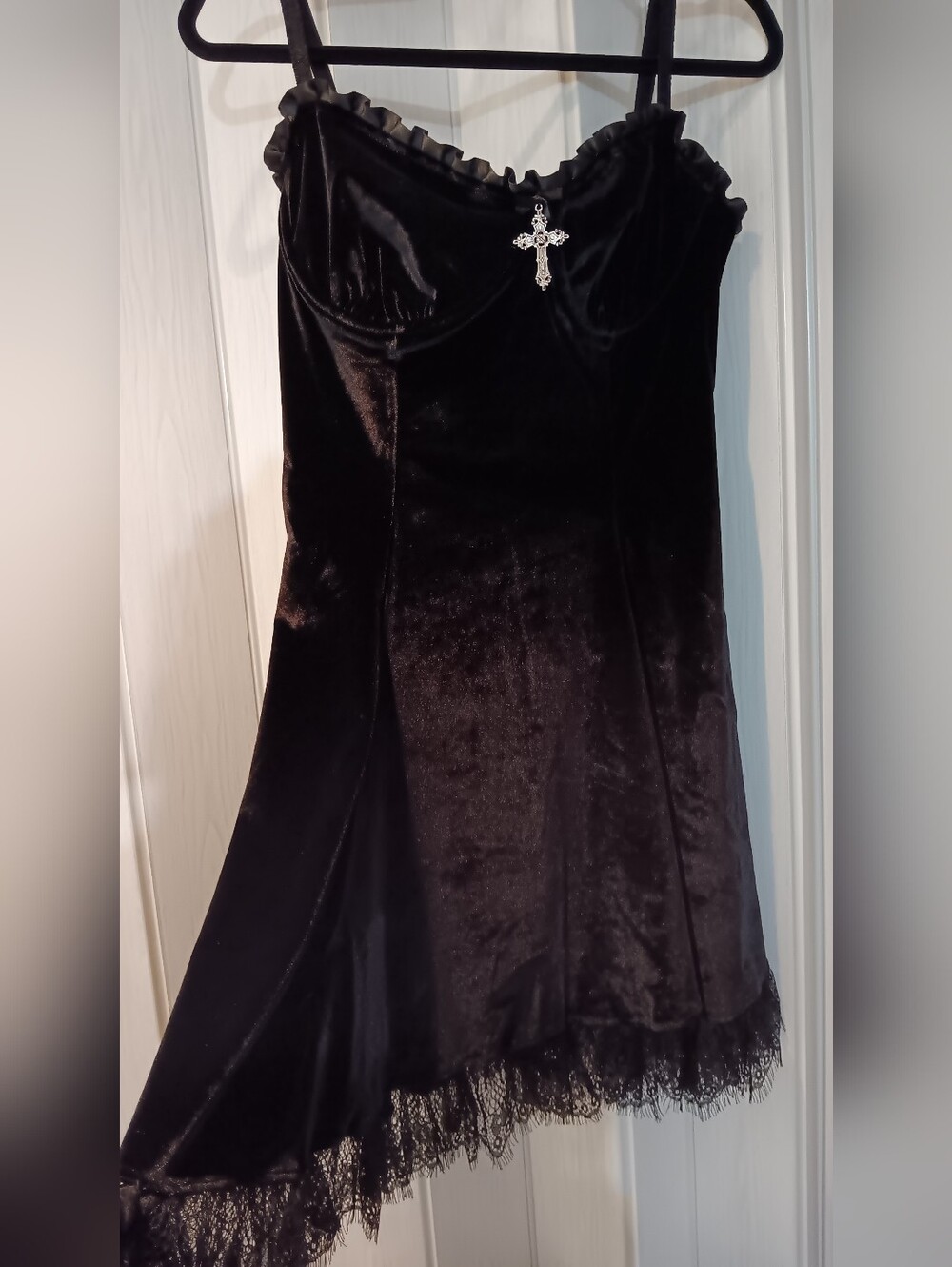 Mini Velvet Dress (New) - Picture 4 of 13